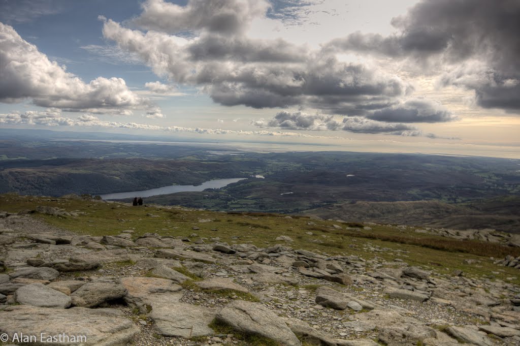 View to Coniston and the Irish Sea by Alifink