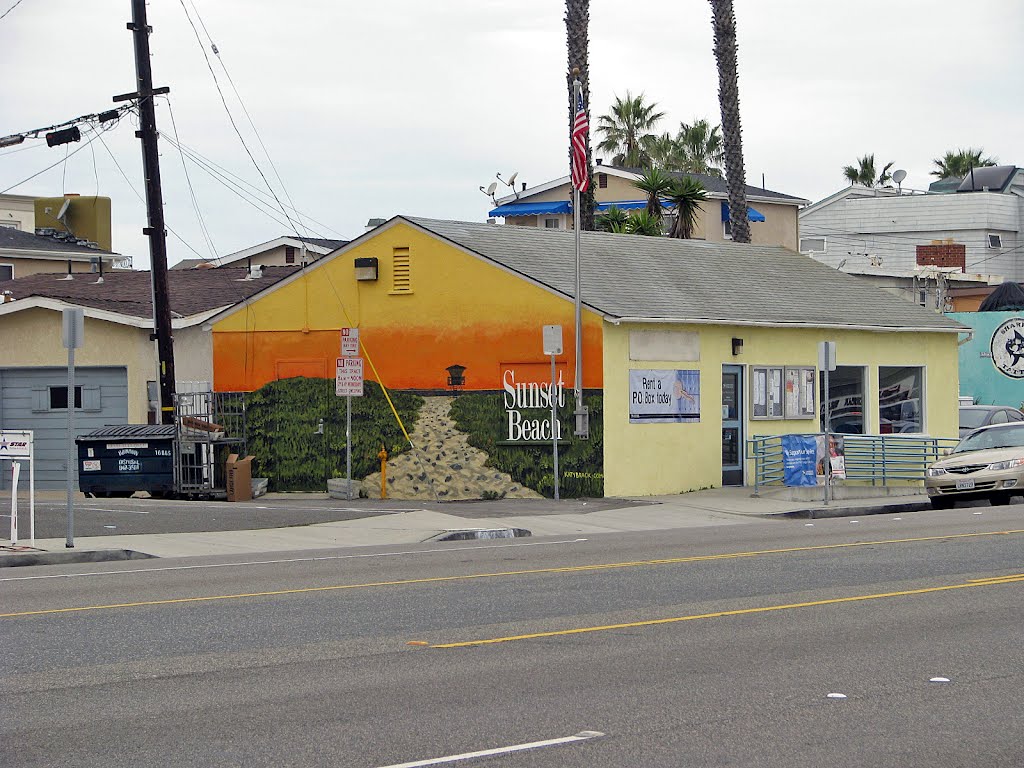 Sunset Beach CA post office by Floydster