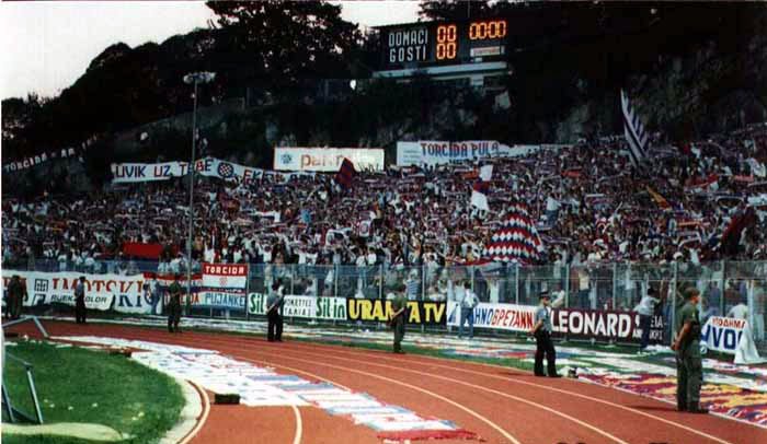 Torcida in rijeka 1995 by gunjaca