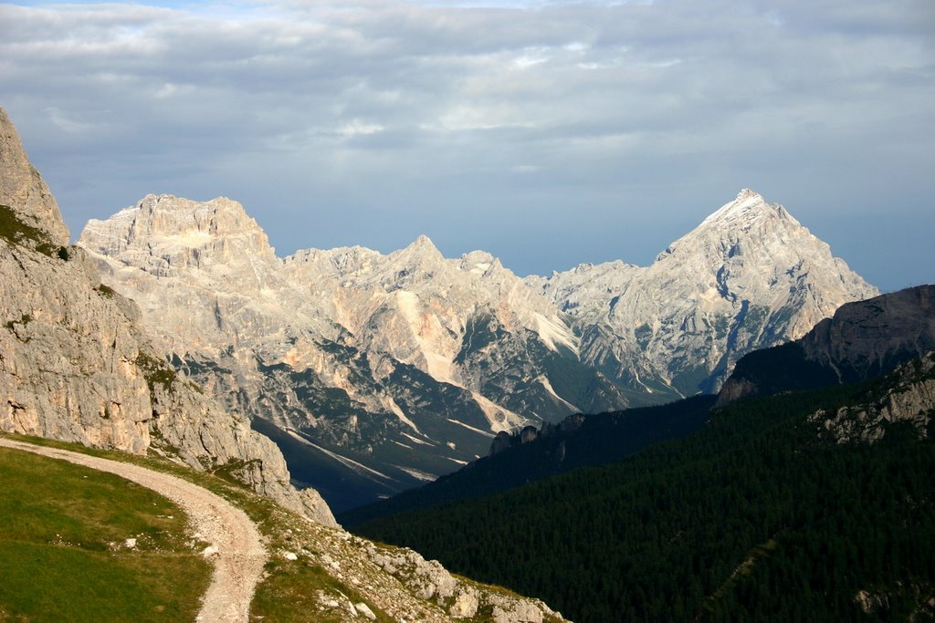 Lagazuoi - Blick auf Gruppo delle Marmarole by KH.Wegwitz