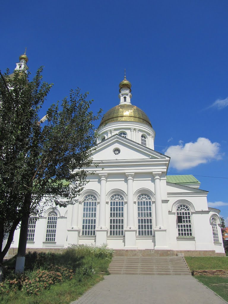 Храм Воскресения Христова (Храм Преполовения Пятидесятницы). Ростов-на-Дону, ул. Всесоюзная / Temple of the Resurrection of Christ. Rostov-on-Don by Valentine Verchenko