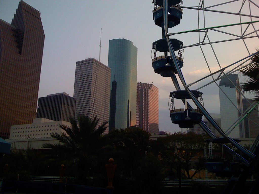 Downtown Houston from Downtown Aquarium by Luis R. Santos Garcí…