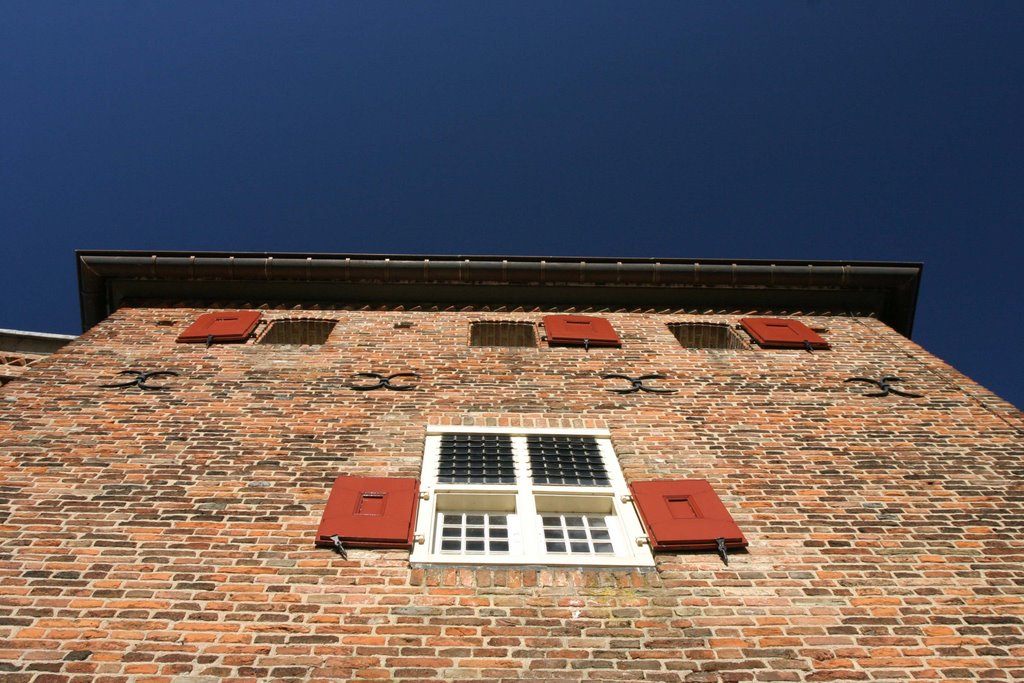 The windows of Kasteel Doorwerth by jonahchuang