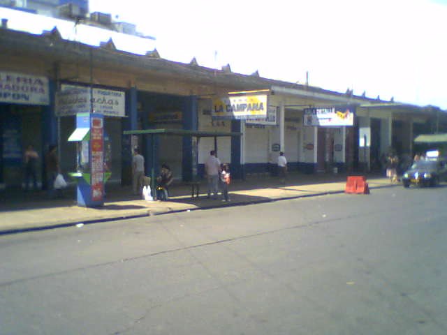 Waiting bus- chillan´s market, summer 34°C by loncochero