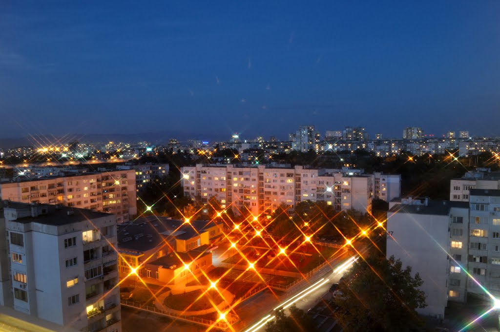 BG, Sofia, View from neighborhood "Darvenitza" by Rossen Delev