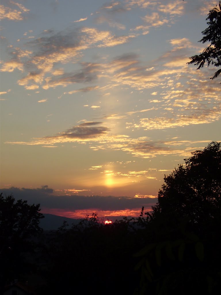 Kasnoljetni zalazak / Late-summer sunset by Marcel Mlinarić - CROATIA