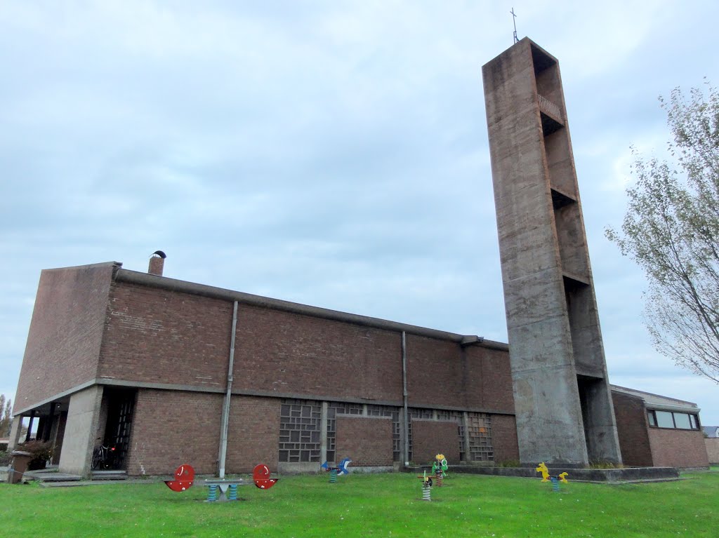 Onze-Lieve-Vrouwkerk Het Kalf by Pascal Van Acker