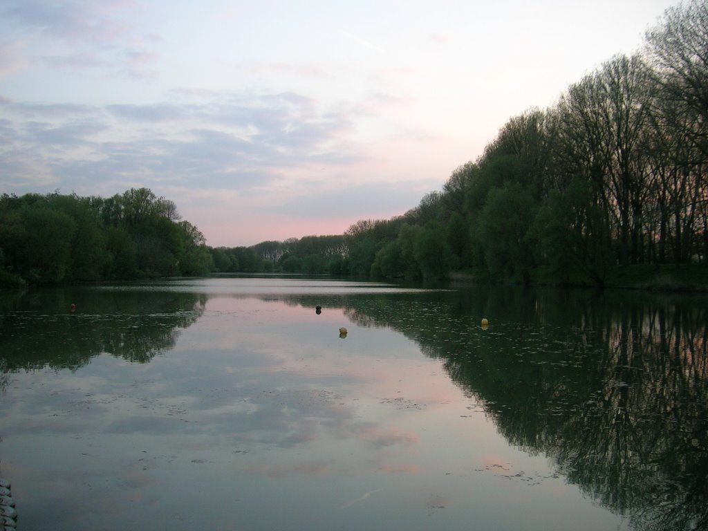 Abendstimmung über der Zündorfer Groov by Phil the Bill