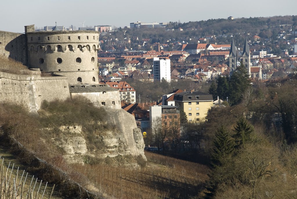 Würzburg Maschikuliturm by Senkbeil