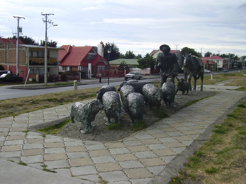 Monumento al Ovejero by Cristobal Puig