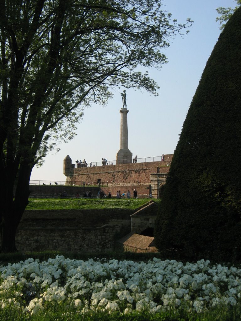 Pobednik in Kalemegdan Park, Belgrade, Serbia by sanja_b