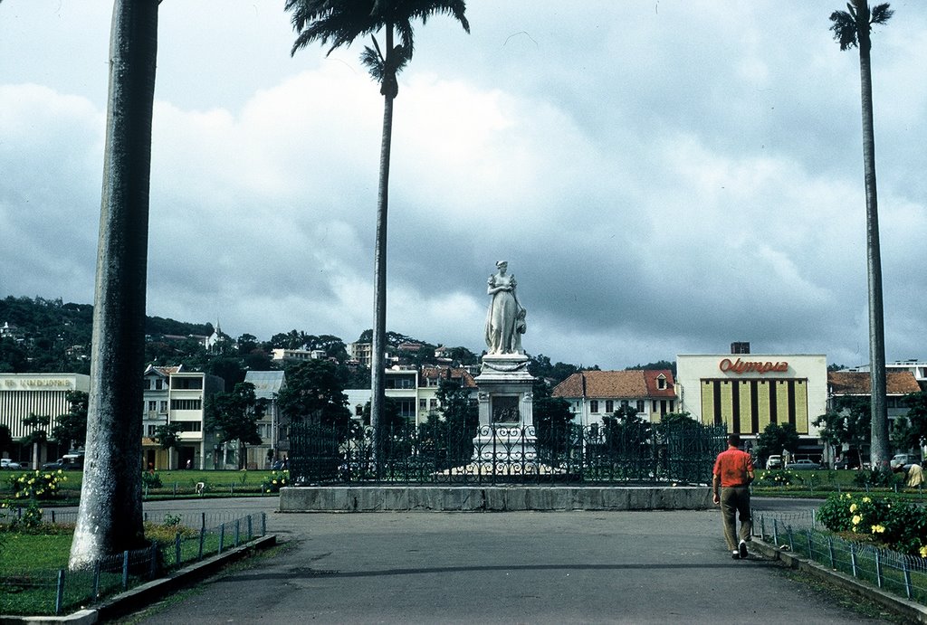 Josephine Statue, Martinique, 1961 by davemills1939@icloud.com