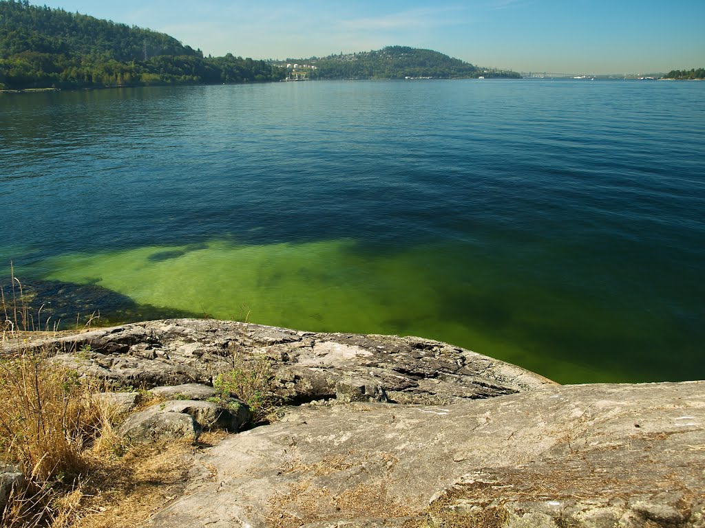 Admiralty Point looking toward Vancouver by burkemtnman