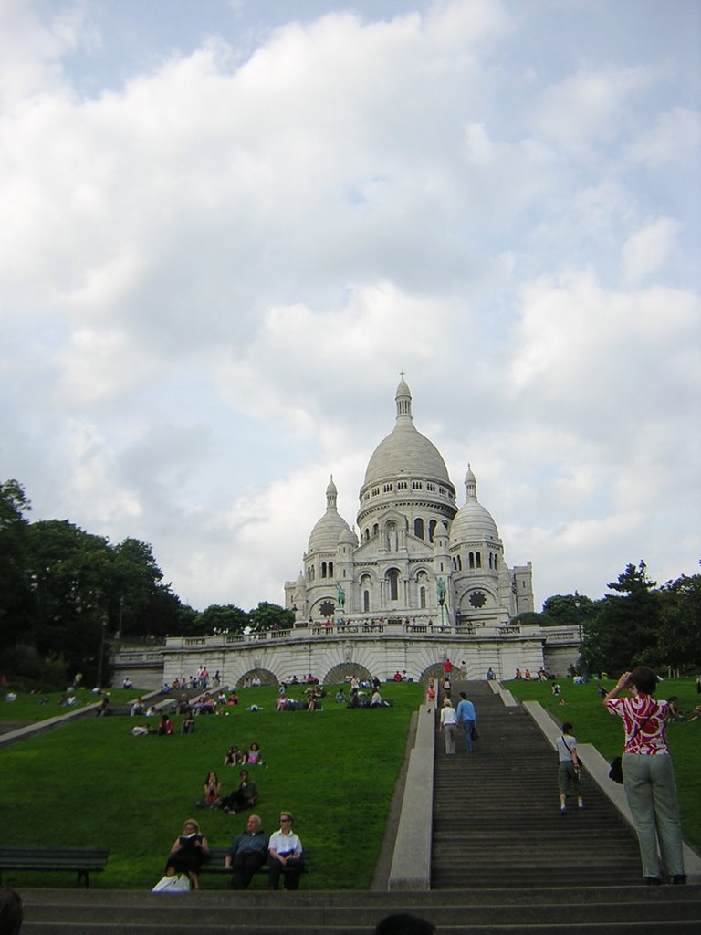 Montmartre, Basilica of the Sacré Cœur by andulka