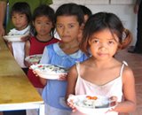 Cambodian Kids Eating Lunch by Planet Biodiesel Out…