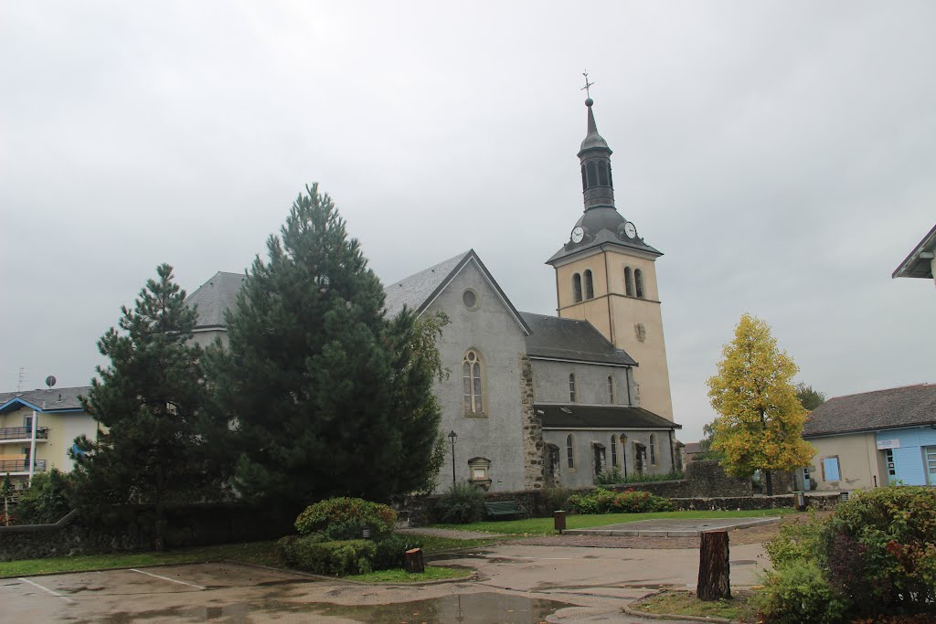 Church of Douvaine by 6004592