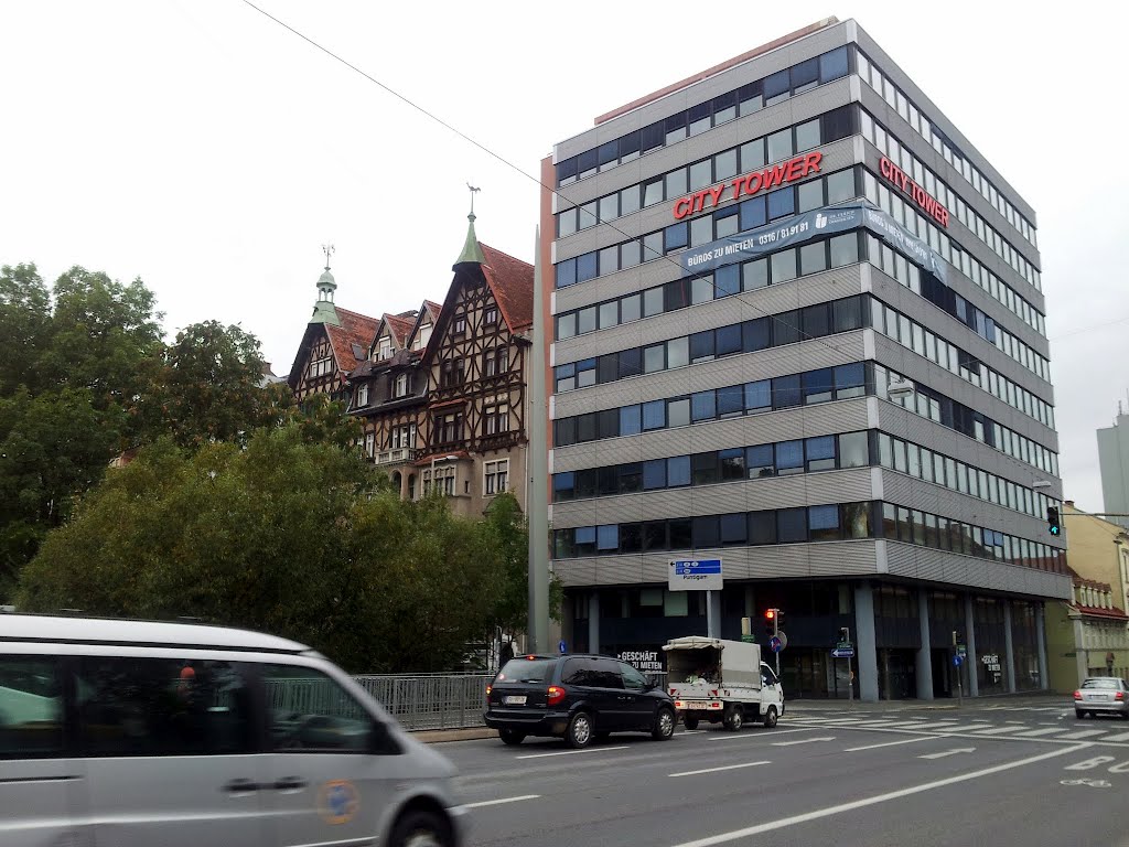 Blick von der Radetzkybrücke by Rainer.r