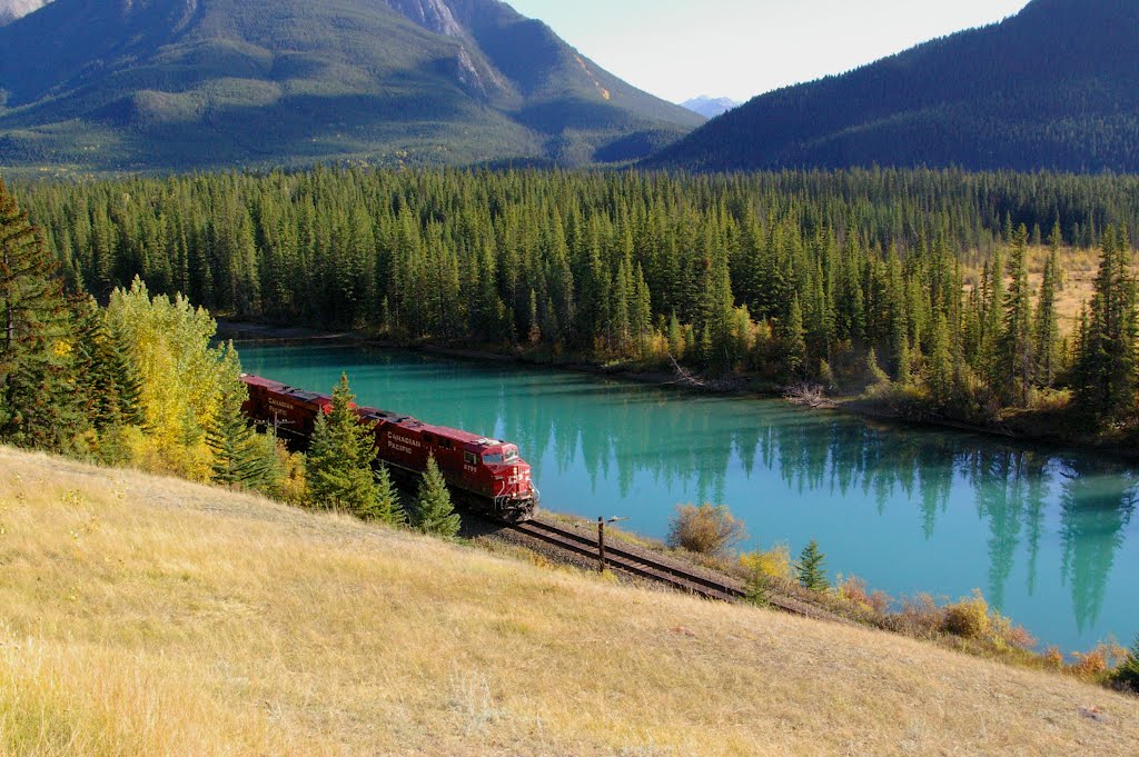 West Bound Train by Rollie Haselden