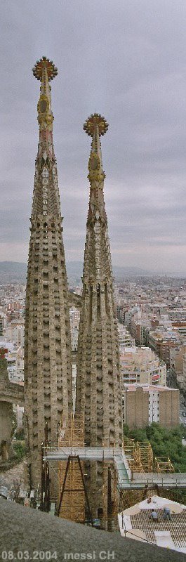 (messi04) Towers of Sagrada Familia - High Size by ©polytropos