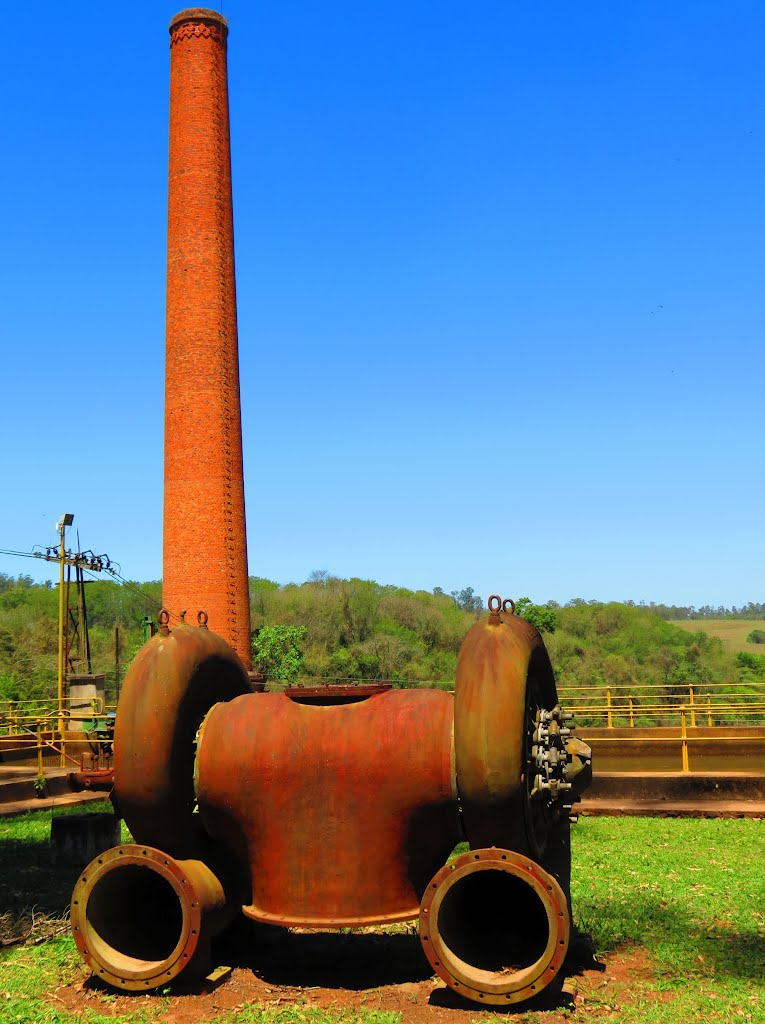 Museu da Energia Usina-Paque do Corumbataí - Rio Claro, SP, Brasil. by André Bonacin