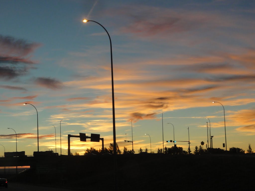 Stony trail N.W. early morning Sep.2012. by Tony Sterl