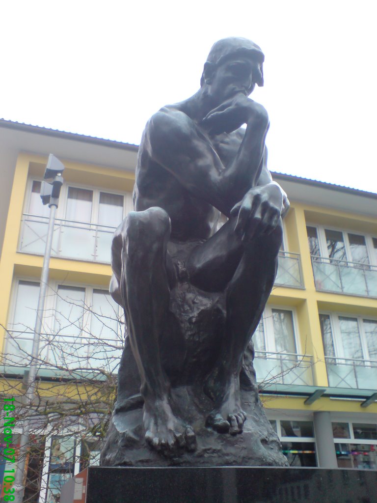 Der Denker - Auguste Rodin (1840-1917) by antoni f.