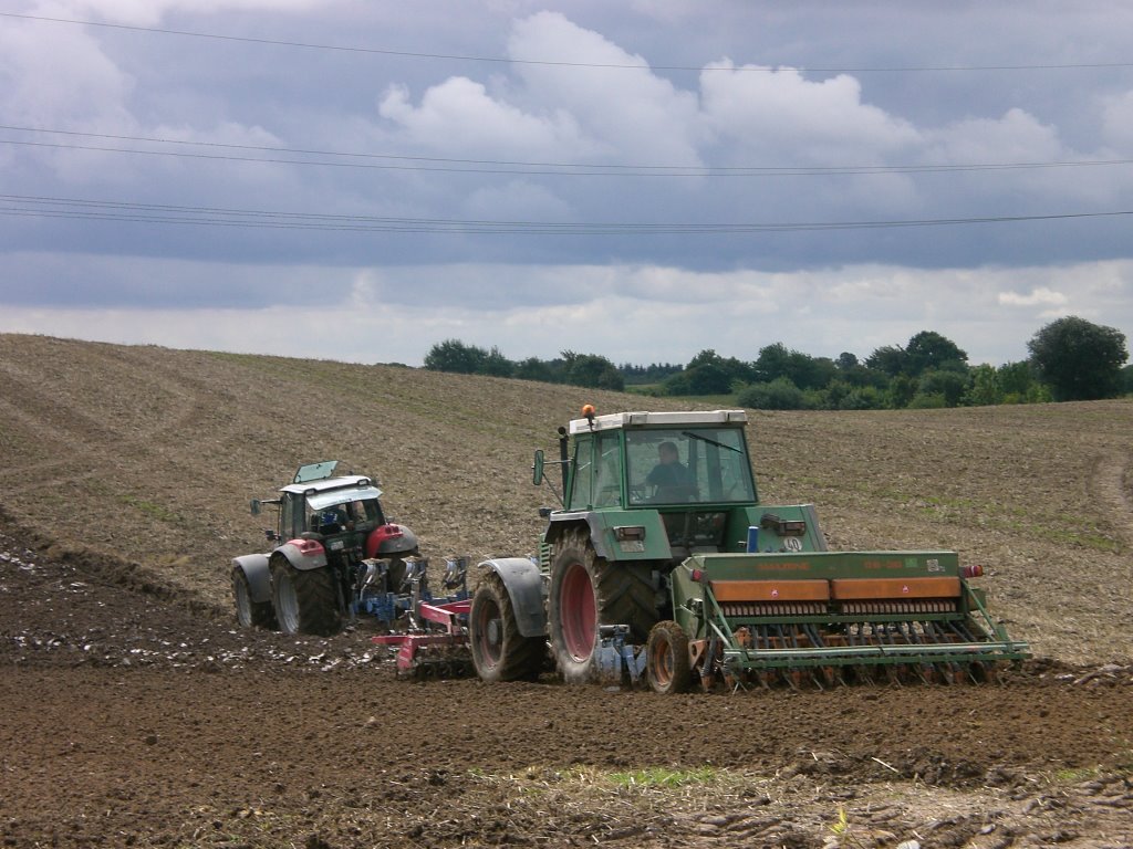 Trecker bei der Arbeit by windei