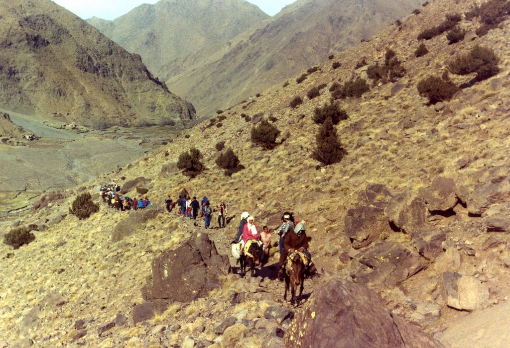 MARRUECOS SUBIDA AL TOUBKAL 1982 by joseba andoni