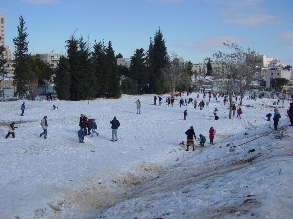 jerusalemAn amazing photo- jerusalem- snow- 2008 (1) by Noam5424