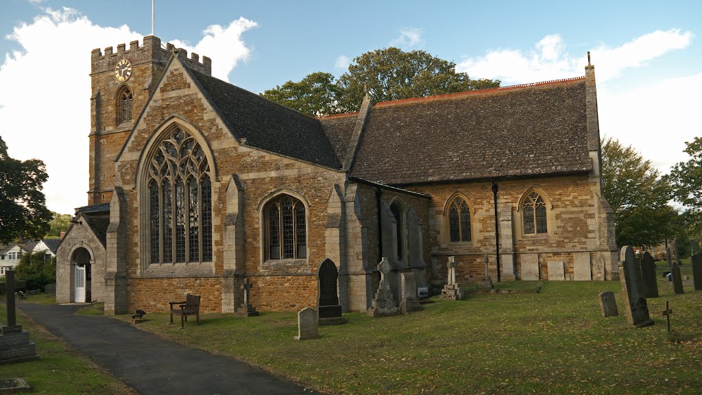 St Giles Church, Medbourne by Peter Mothersole