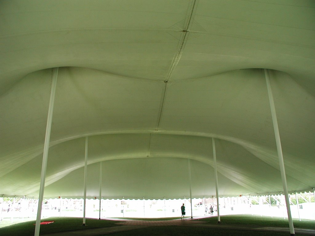 Tent in Quad by Kelly O. Smith