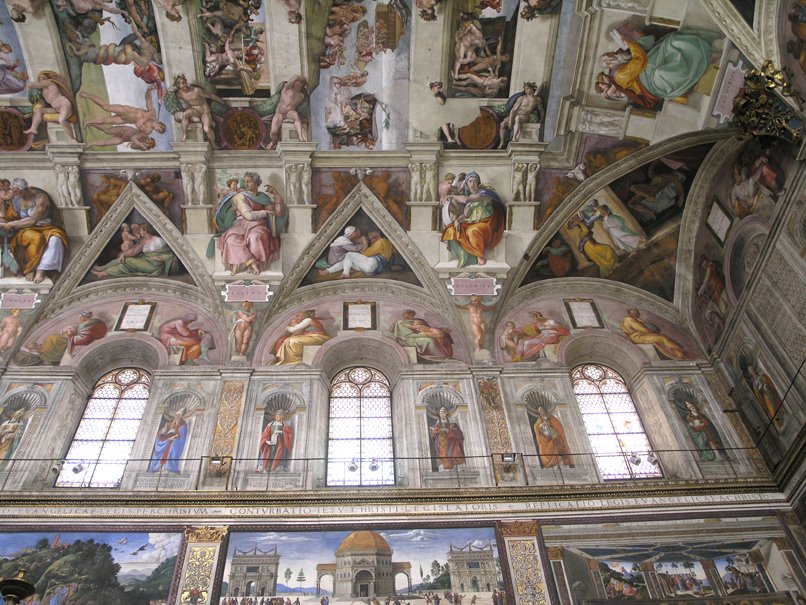 Sistine Chapel by JOHN DEDMAN