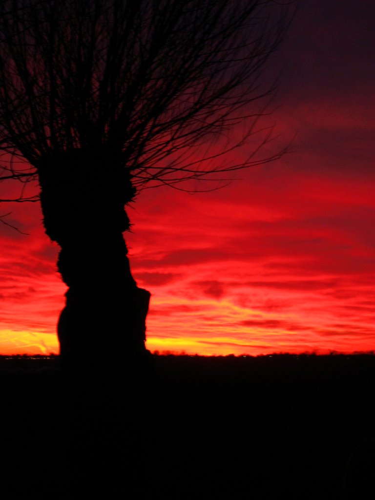 Sunset in Räng by orpon