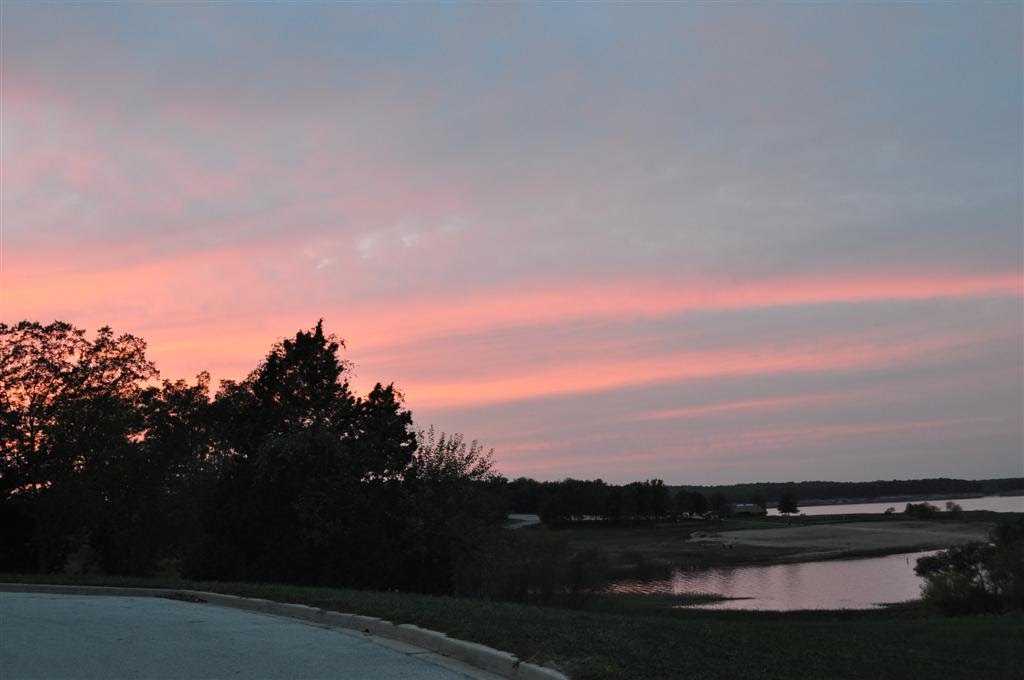 Sunset, Harry S Truman Dam and Reservoir,Warsaw, MO by marnox1