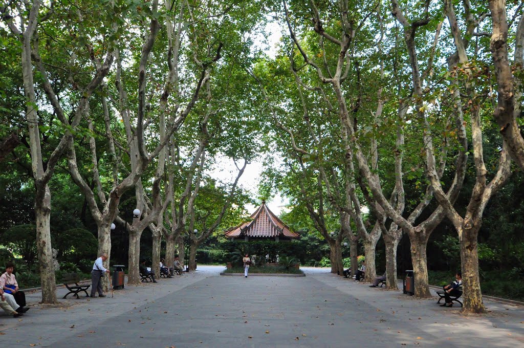 襄陽公園（旧蘭維納公園） Xiangyang Paｒk opened in 1938 by M.TAKEHARA