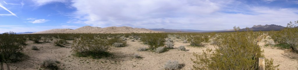 Kelso Dunes and the Providence Mountains by earthrover