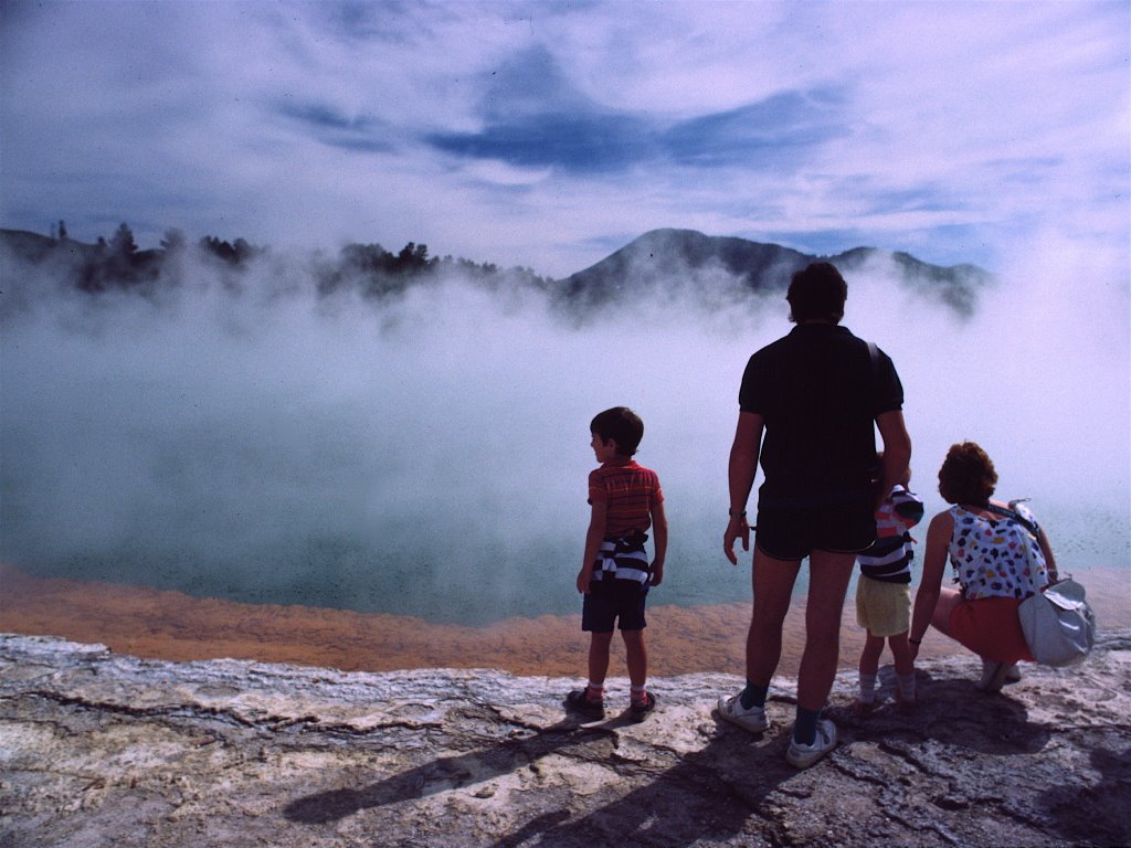 Rotorua Hot Springs NZ by paul toman