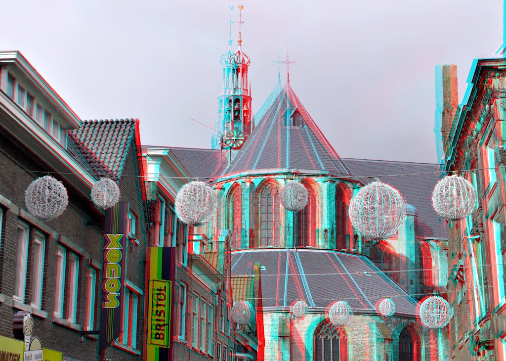 St-Laurenskerk Alkmaar 3D by wim hoppenbrouwers