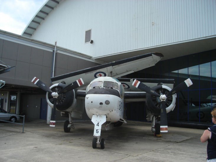 Grumman Tracker at the Fleet Air Arm Museum Nowra by Lobster1