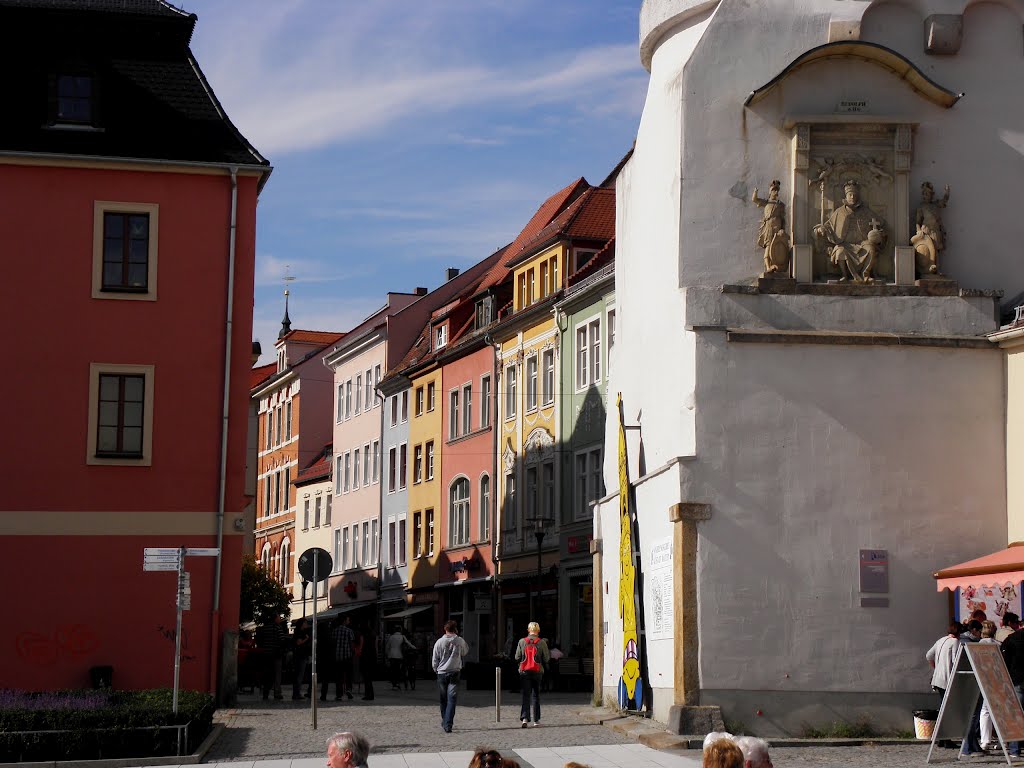 Entering the old town through the main gate-tower by Borys Godunow