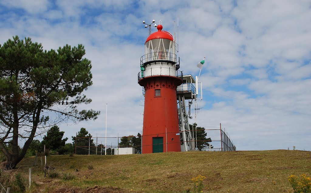 Lighthouse Vlieland by Hans J.S.C. Jongstra