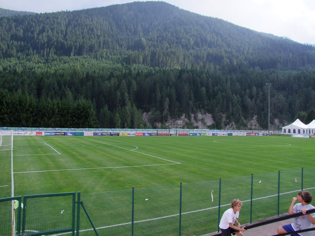 Football ground by Anne Fiteni