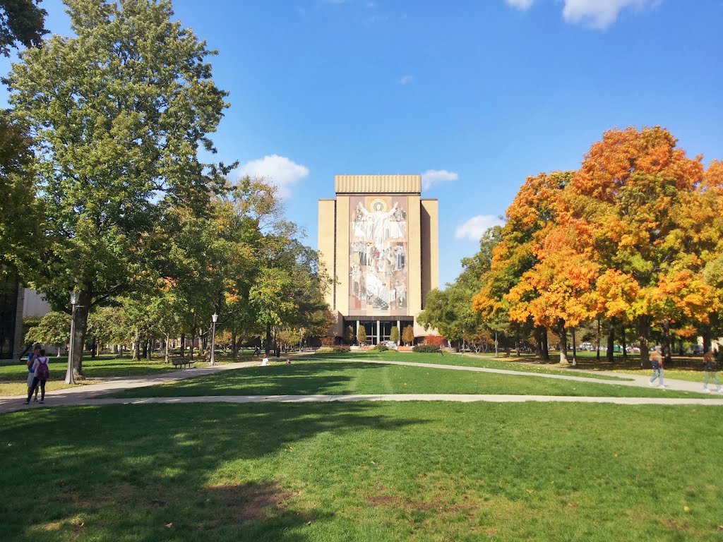 Hesburgh Mall by Thorium.handler