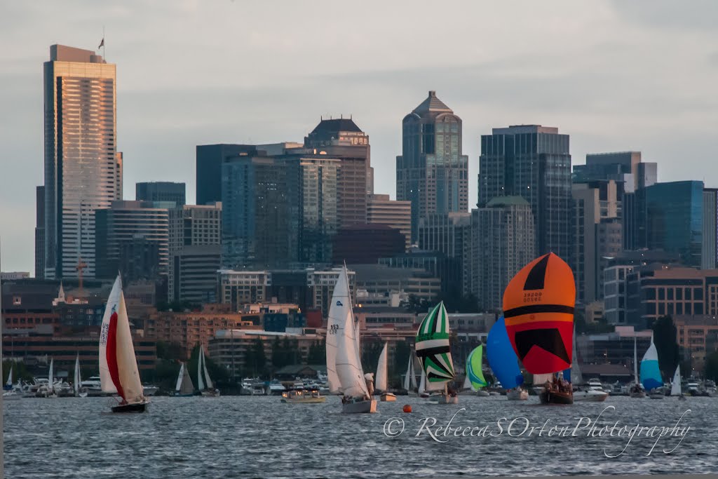 Lake Union Regatta by RSOrtonPhoto