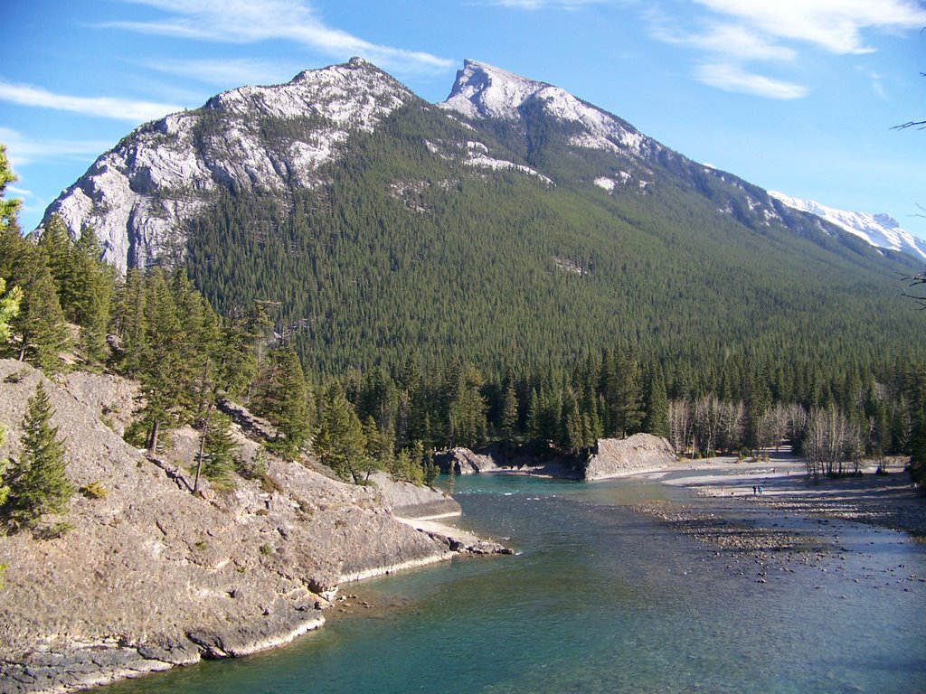 Bow River in October by Evan Ross