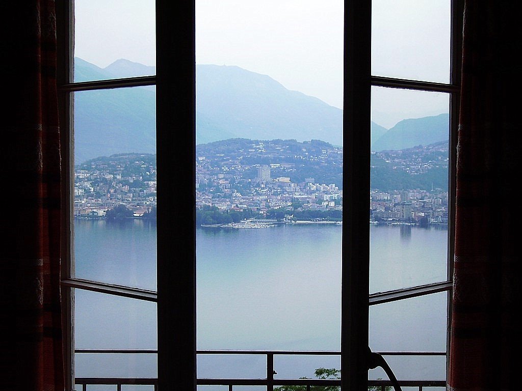 Zimmerausblick, Hotel Panorama by Franz Zimmermann