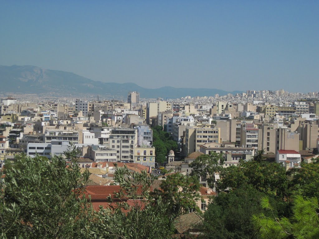 Atenas, septiembre de 2012, durante mi Gran Viaje. by viajeroandaluz