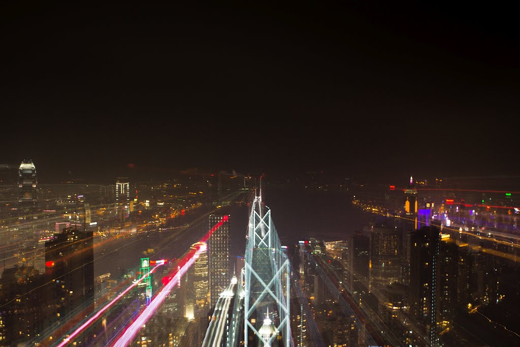 香港-維多利亞港夜景-2012-09-20 by Wu Jia Hung