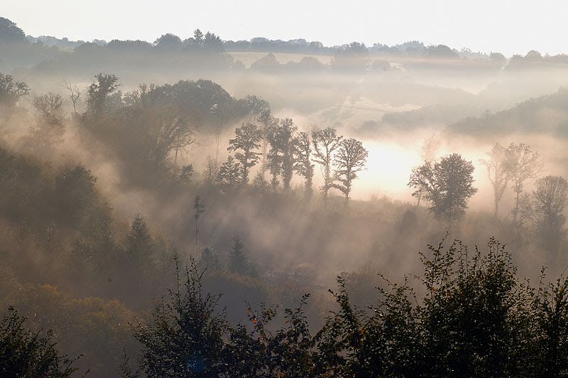 Brumes au pays Briance ligoure en Haute-Vienne by cdt87