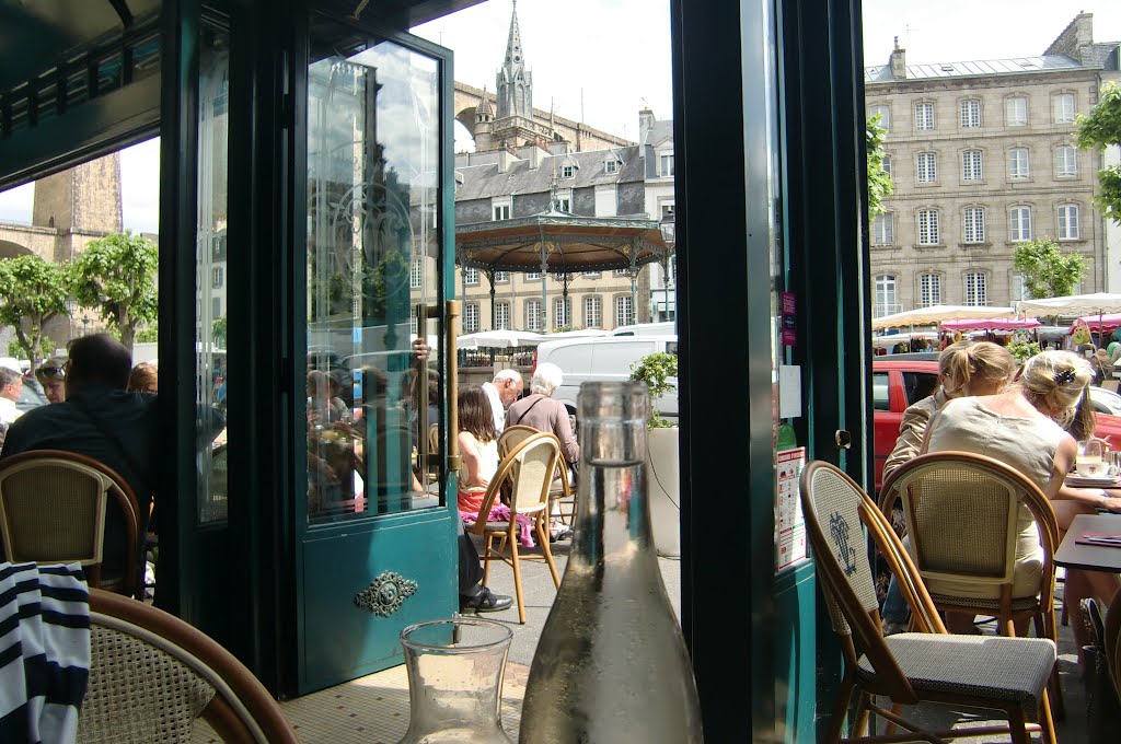 Bar-Restaurant La Terrasse, Morlaix (Trudi) by Trudi